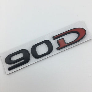 90D black red