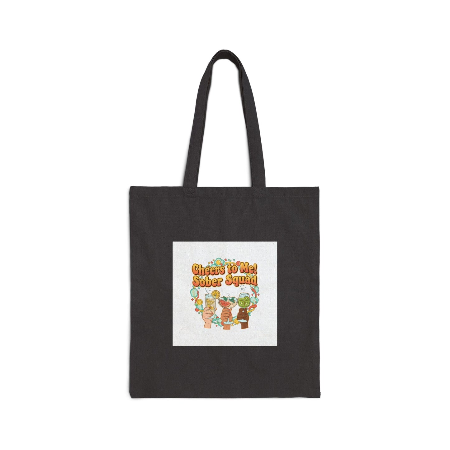 Sober Squad Tote | Dry January Mocktail Tote, Sober Curious Canvas