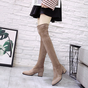 Khaki plus velvet
