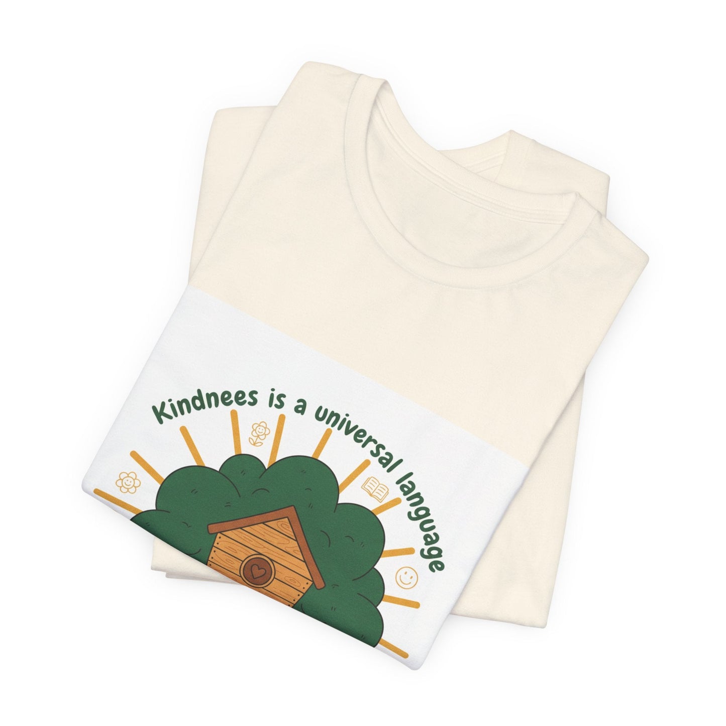 Kindness Is a Universal Language Tee | eco tee, climate humor