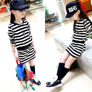 Striped skirt