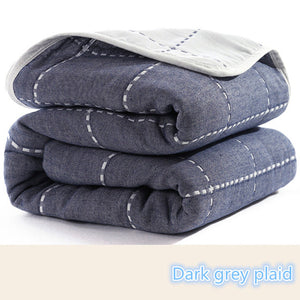 Dark grey plaid S
