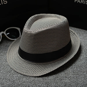 Houndstooth black and brown