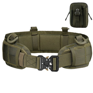 Belt green+waist cover+bag