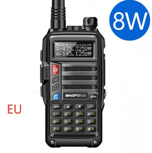 8W black
