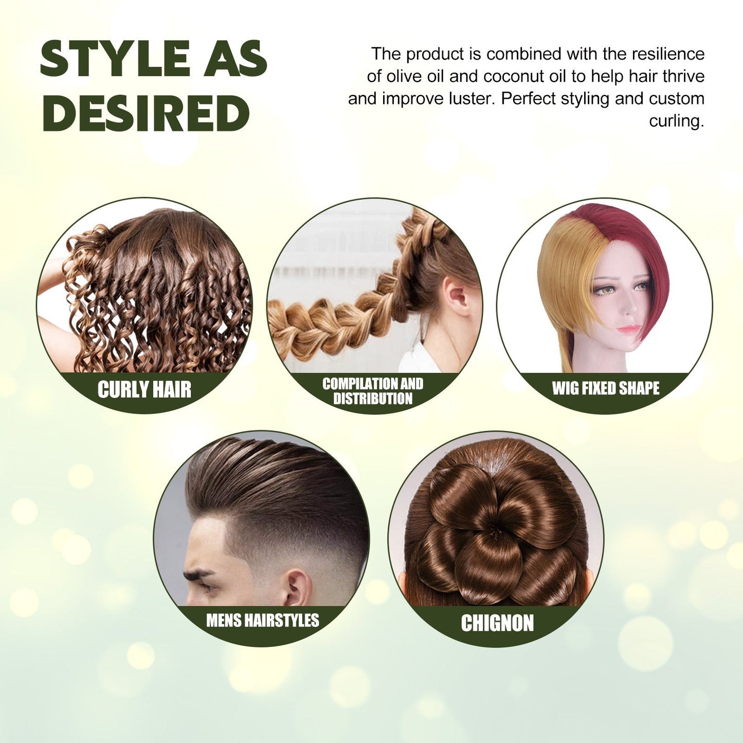 EELHOE Rosemary Hair Treatment Oil Scalp Cleansing Conditioning