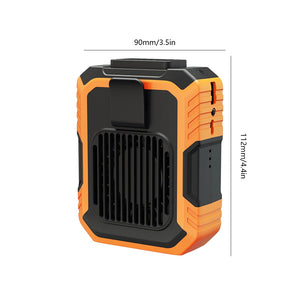 Orange  Waist Fan