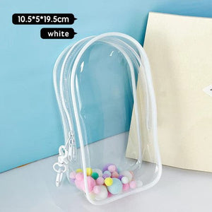 white- PVC zipper