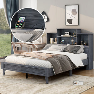 Gray + Solid Wood+MDF