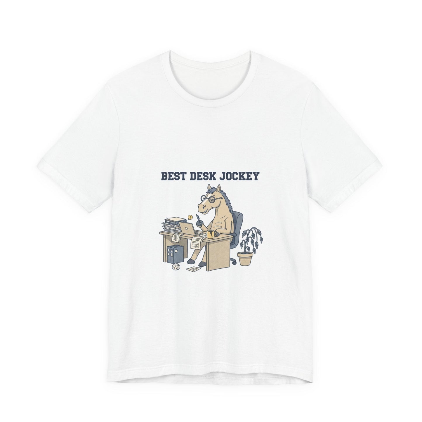 Best Desk Jockey T-Shirt | workhorse shirt, corporate burnout humor