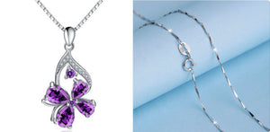 Purple C with chain