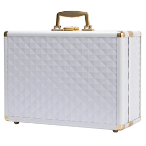 White + Aluminium Alloy