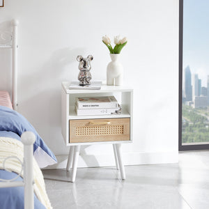 White + Solid Wood+MDF