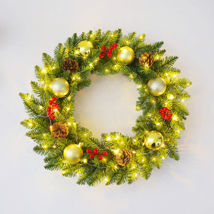 White ball pointed tip with light design (diameter 60cm)