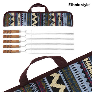 Blue Ethnic Style