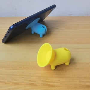 Yellow suction cup