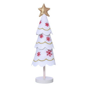 White snowflake style