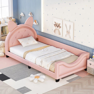 Pink + PU Leather