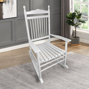 White + Solid Wood