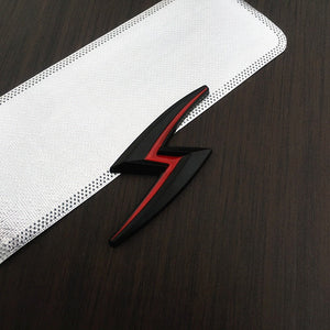 Black background red style