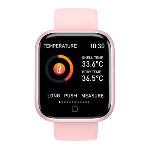 Rose Gold silicone strap