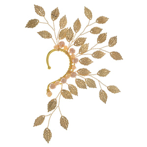 Gold left ear