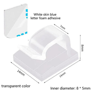 Transparent version [white skin foam adhesive](50 per pack)