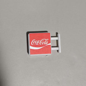 Coke Double Feet 【White Frame】 Square