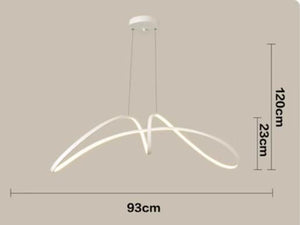 White 93CM stepless dimmer