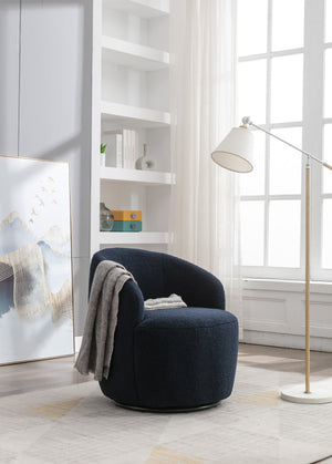 Dark Blue + Upholstered + Foam