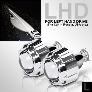 2pcs Silver LHD
