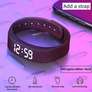 660x Technology Black+Black Strap