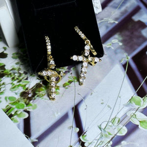 Golden earrings