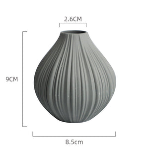 Grey aromatherapy vase