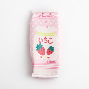 Milk strawberry