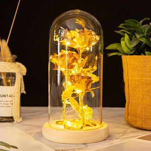 Raw wood Golden Flower