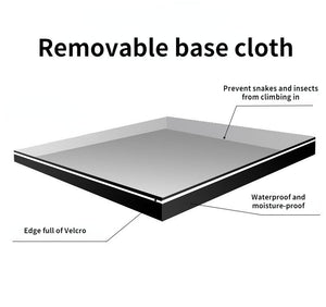 Removable bottom cloth