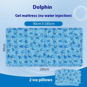 90x180Dolphin with pillow