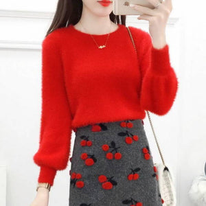 Red sweater