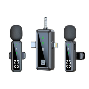 H68 Digital Display Three-in-One Dual Microphone
