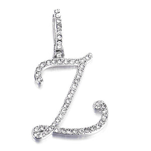 Silver single letter Z