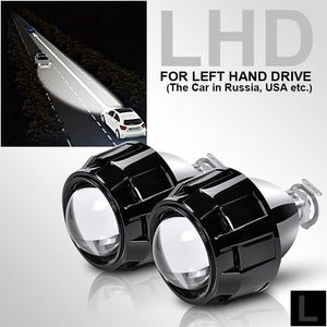2pcs Black LHD
