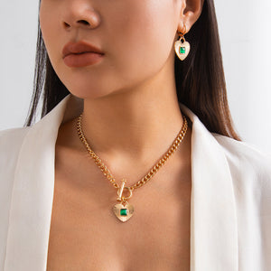 02 Gold necklace+earrings5582