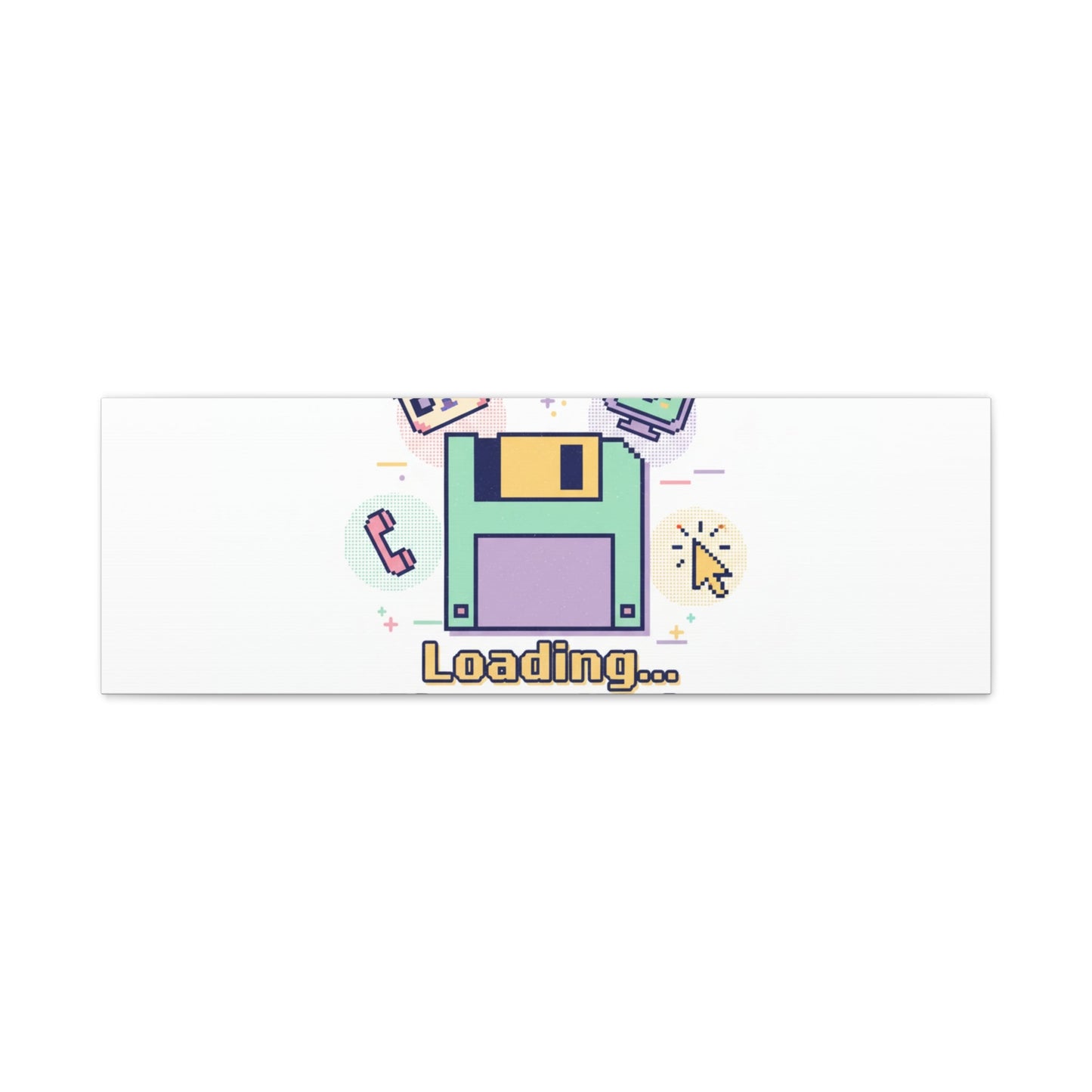 Loading Please Wait Canvas | Old Internet Aesthetic, 90s Web Nostalgia