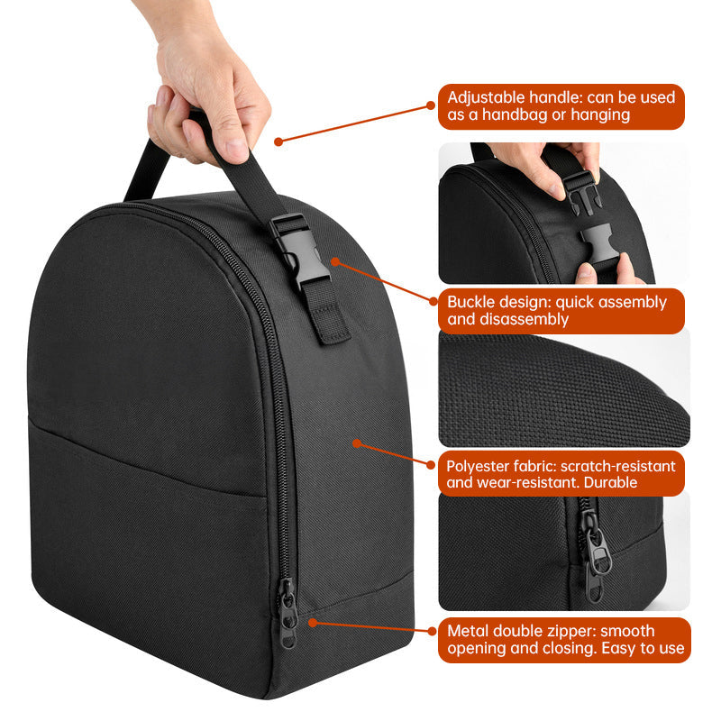 Anti-slip tool pouch, fan storage case, electronic protector, adjustable handle tool pouch