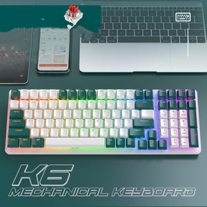 K6 Aqua Green Red Axis Version