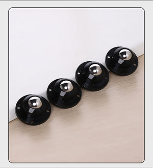 Round black