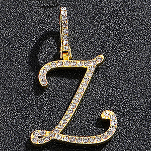 Gold single letter Z