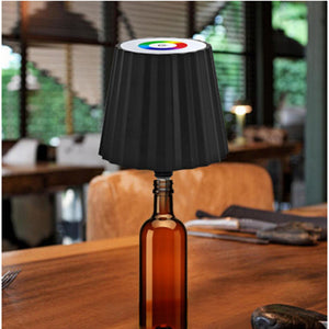 Pleated Black Built-in (RGB)