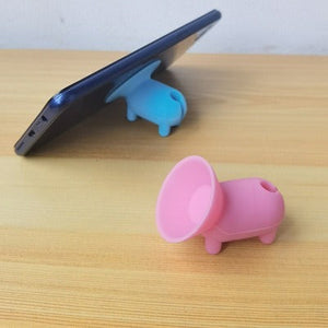 Pink suction cup